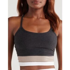 Beyond Yoga Colorblock Space Dye Crop Tank Top medium (new)